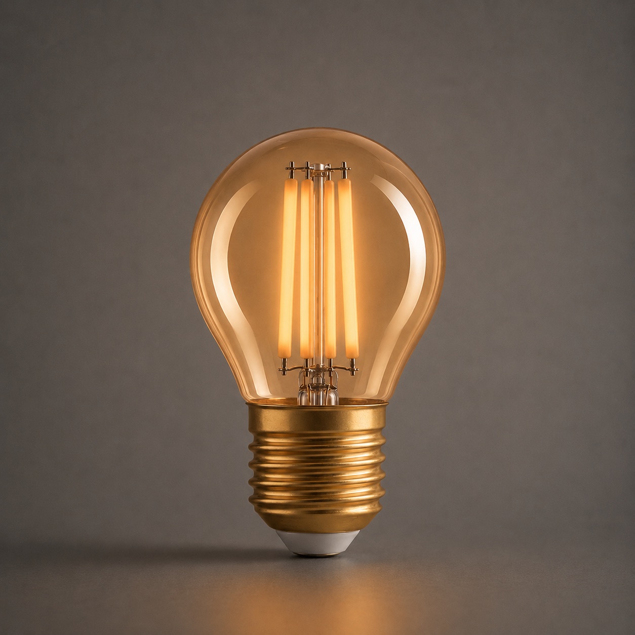 דמוי פחם לד כדור ענבר 5w 1113 